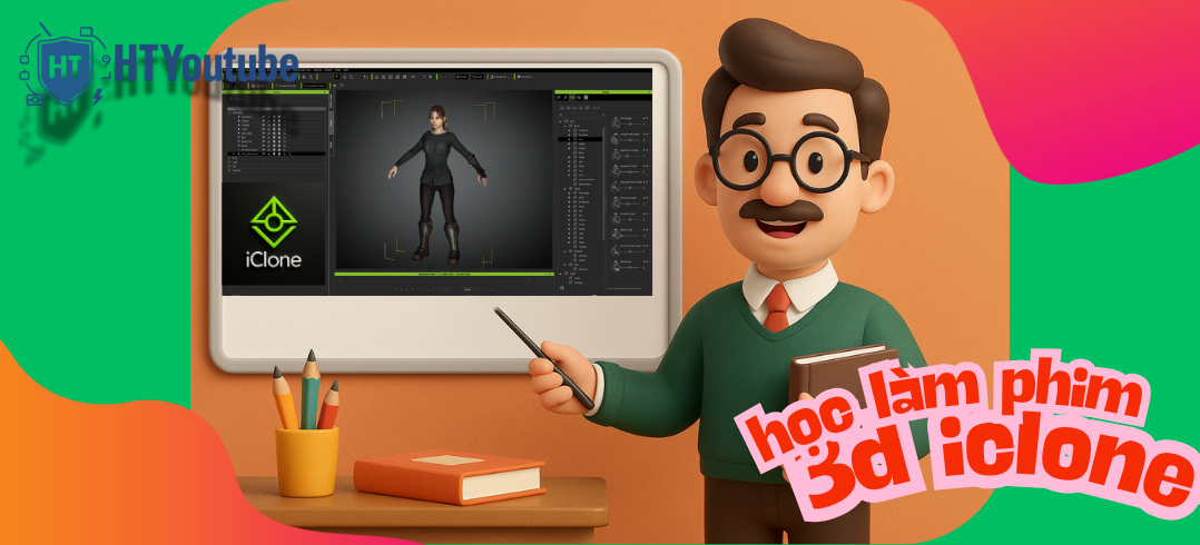 Làm phim hoạt hình 3D với Iclone8